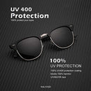 KALIYADI Polarized Sunglasses, Semi-Rimless, UV Blocking