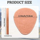 Syhood 40 Pcs Metatarsal Foot Pads, 1/4 Inch Felt,Skin Color,Flat 7