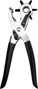 XOOL Belt Hole Puncher for Leather, Precision Multi-Size Leather Hole Punch for Watch Bands, Straps, Collars, Saddles, Shoes, Fabric, DIY Home, Craft Projects | Lite — 1
