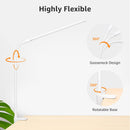 Lepro Small Desk Lamp with Clamp, LED Reading Lamps, 460LM, 5W, White — 7
