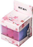 Qiyi Warrior W 3x3x3 Jelly Speed Cube Stickerless Transparent Magic Cube Puzzle — 2