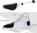 EchoDone 10 Pairs Plastic Shoe Tree Stretcher Shaper for Men | black — 4