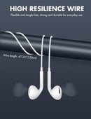 Antool Wired Earbuds,【Ultra Clear Calls & no Noise】 Headphones Earbuds Wired 3.5mm, in-Ear Earphones with Mic, Compatible with iPhone/iPad/Android/Laptop/PC 【2 Pack】 photo 6