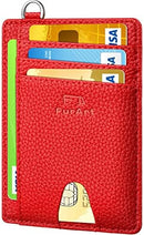 FurArt Slim Minimalist Wallet RFID Credit Card Holder for Men