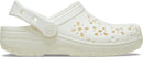 Crocs Unisex Adult Floral Classic Clogs | 10 Women/8 Men | Chalk — 5