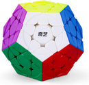 Megaminx Cube, Roxenda 3x3x3 Pentagonal Speed Cube Dodecahedron Magic Cube Puzzle Toy (Stickerless) — 1