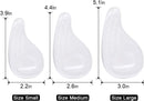 Dr. Foot's Supination Insoles & Overpronation Insoles, Medial & Lateral Heel Cups for Foot Alignment, Knee Pain, Bow Legs, Osteoarthritis - Clear - Medium - Women's 8-11.5|Men's 6-10.5 — 6