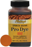 FIEBINGS,Fiebing Professional Leather Oil Dye - 4 Ounces, Spanish Brown — 2