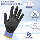 LOCCEF Level 5/A4 Cut Resistant Work Gloves, Touchscreen