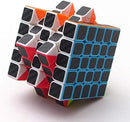 CFMOUR Original Speed Cube 5x5x5, Smooth Magic Carbon Fiber Sticker Speed Cubes, Enhanced Version，Black — 4