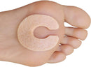 Chiroplax C-Shaped Felt Callus Cushion Pads Protector Rubbing Pain Relief Forefoot Metatarsal | 3/16" Thick (30 Pack) 1