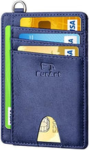 FurArt Slim Minimalist Wallet RFID Credit Card Holder for Men
