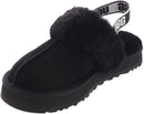 UGG Girl's Funkette Slipper – Black — 4