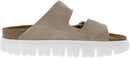 Birkenstock Women's Papillio Arizona Chunky Sandals – Warm Sand/Forest Brown — 2