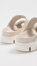 Birkenstock Women's Papillio Arizona Chunky Sandals – Eggshell — 3