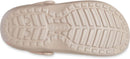 Crocs Unisex Adult Classic Lined Clog – Mushroom/Bone — 5