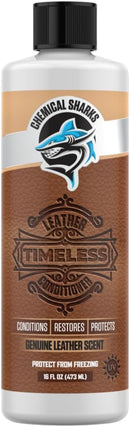 Timeless Leather Conditioner - Genuine Leather Scent, UV Protection - Conditions, Restores, and Protects for Cars, Trucks, Boats - Rich Luxurious Cream — 1