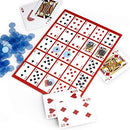 Brybelly Poker Keno Game Set with Cards and Chips - Adult Family Casino Board…