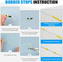 Fishing Slip Bobbers Kit- 60pcs Fishing Bobbers Floats Balsa Wood Slip Bobbers…