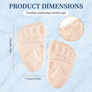 3 Pairs Ball of Foot Cushions Metatarsal Pads, Self-Adhesive Design Foot Pads for Women & Men, Anti Slip Breathable Forefoot Support for High Heels and All Shoe Types 7