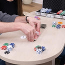 Elbow Room Games 300 Piece Poker Set, Includes Colored Chips, Dice, Dealer and…