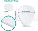 Metatarsal Pads for Women or Men, Self-Adhesive Comfort Ball of Foot Cushions, Felt Pads,White, 10 Pack (10) 6