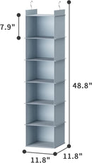 YOUDENOVA Hanging Closet Organizer, Closet Organizers and Storage, Grey — 3