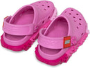Crocs Kids Classic LEGO System Clogs, LEGO Shoes for Kids – Taffy Pink — 3