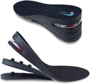 Height Increase Shoe Insoles with Air Cushion (3 Layers (2.5" UP), Large (Men's 7-11)) — 1