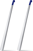 Geelin Extra Long Metal Shoe Horn 31.5 Inch 2-Pack | Silver and Blue — 1