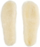 Sheepskin Insoles Natural Unisex Cozy Warm Durable Soft Sheep Wool Fleece Replacement Inserts for Men and Women (10 Women/7.5 Men) — 1