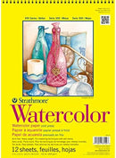 Strathmore 300 Series Watercolor Paper Pad, Top Wire Bound, 9x12 inches, 12 Sheets (140lb/300g) - Artist Paper for Adults and Students - Watercolors, Mixed Media, Markers and Art Journaling | Wire Binding — 2