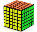 CuberSpeed Warrior 6x6 Black Magic Cube QY 6x6X6 stickered Speed Cube — 3