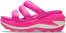 Crocs unisex-adult Mega Crush Triple Strap Sandal | 9 Women/7 Men | Pink Crush — 3