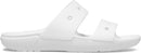 Crocs Men's Classic Slide Sandals | 14 Women/12 Men | White — 6