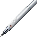 Uni Kuru Toga Roulette Model Auto Lead Rotation 0.5mm Mechanical Pencil, Silver Body (M510171P.26) — 3