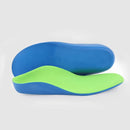 Boy Girl Orthotic Insoles with Arch Support Cushion Durable Foot Care Inserts for Flat Feet for Running Hiking and Daily Use - Green — 7