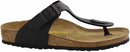 Birkenstock Girls' Gizeh - K – Black Birko-flor — 1