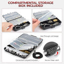 MadBite by KastKing Compact Fishing Tackle Kit for Bass Trout Panfish
