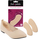 Foot Petals Womens Back of Heel Cushion - Khaki | 1 pair (Pack of 1) — 1