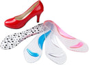 Silicone High Heel Cushion Inserts Gel Sandal Insoles High Arch Support Pads Shoe Pump Cushions Ball of Foot Inserts for Women Men Clear 2