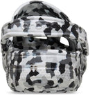 Crocs Unisex Adult Classic Marbled Tie-dye Clogs – Black/White Confetti — 6