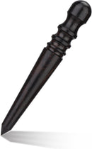 Aliotech Professional Round Head Leather Edge Burnish Kit Ebony Wood Leather Edge Burnisher Tool for Burnishing Leather Hand Making Projects by Alitech — 8