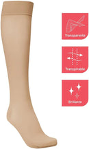 JOBST UltraSheer Waist High 20-30 mmHg Compression Stockings Pantyhose, Closed Toe, Small, Natural — 3