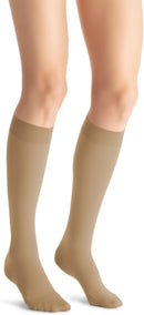 JOBST-115271 Women's Opaque 20-30 mmHg Closed Toe Knee High Support Sock Size: Medium, Color: Natural — 1