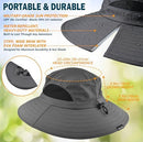 EINSKEY Waterproof Sun Bucket Hat, UPF 50+, Wide Brim Boonie