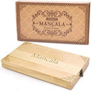AMEROUS Wooden Mancala Board Game Set - Upgraded Larger Size - 72+8 Bonus…