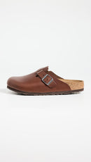 Birkenstock Men's Boston Vintage Bold Grip Clogs – Roast — 5