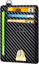 FurArt Slim Minimalist Wallet RFID Credit Card Holder for Men