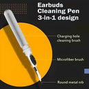 Cleaner Kit for Airpods,Earbuds Cleaning kit for Airpods Pro 1 2 3, Multi-Function Cleaning Tool with Brush for Wireless Earphones Bluetooth Headphones Camera and iPhone(White) photo 2